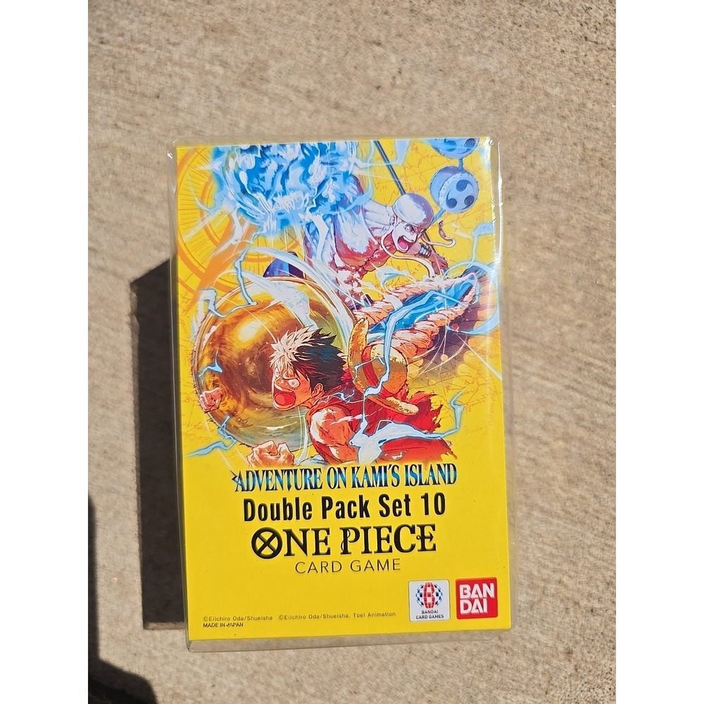 NEW! One Piece TCG [OP15-EB04] DP-10 Adventure on Kami Island Double Pack SEALED